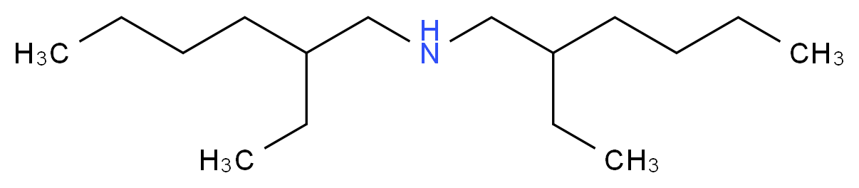 二(2-乙基己基)胺_分子结构_CAS_106-20-7)