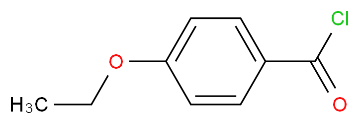 4-ethoxybenzoyl chloride_分子结构_CAS_16331-46-7