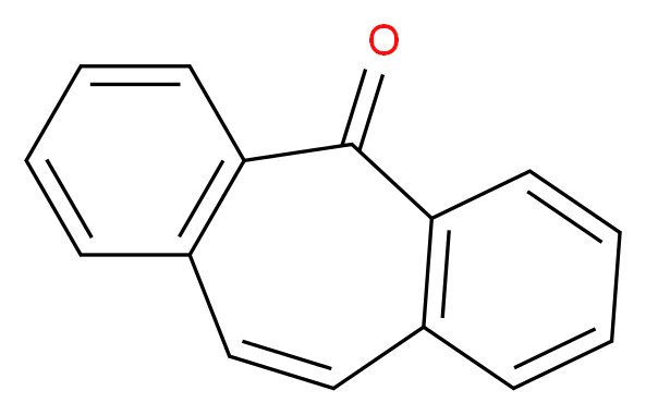 tricyclo[9.4.0.0^{3,8}]pentadeca-1(15),3,5,7,9,11,13-heptaen-2-one_分子结构_CAS_2222-33-5