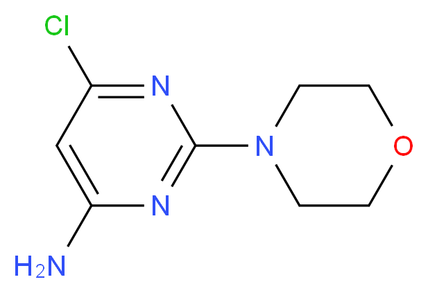 6-chloro-2-(4-morpholinyl)-4-pyrimidinamine_分子结构_CAS_3549-05-1)