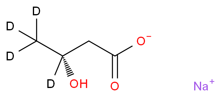 (R)-(-)-3-Hydroxybutyric Acid-d4  Sodium Salt_分子结构_CAS_344298-82-4)