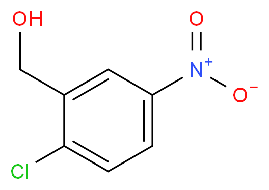 (2-chloro-5-nitrophenyl)methanol_分子结构_CAS_80866-80-4