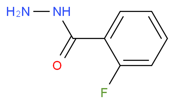 2-Fluorobenzhydrazide 98%_分子结构_CAS_446-24-2)