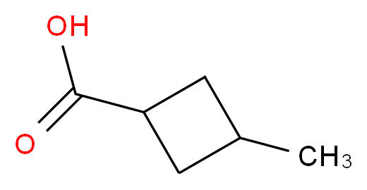 3-Methylcyclobutanecarboxylic acid_分子结构_CAS_57252-83-2)