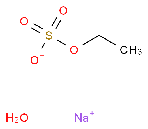 SODIUM ETHYLSULFATE_分子结构_CAS_)