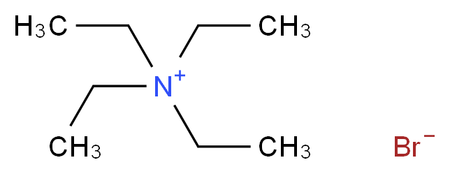 四乙基溴化铵_分子结构_CAS_71-91-0)