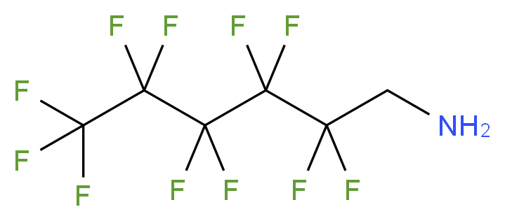 1H,1H-Perfluorohexylamine_分子结构_CAS_355-34-0)