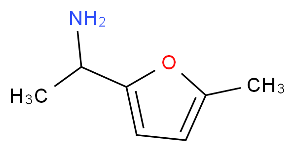 1-(5-methylfuran-2-yl)ethan-1-amine_分子结构_CAS_64270-99-1
