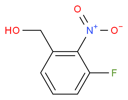 (3-fluoro-2-nitrophenyl)methanol_分子结构_CAS_1214323-11-1)