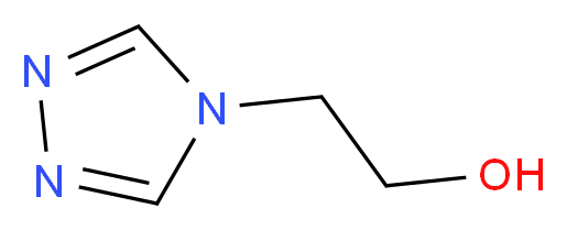 2-(4H-1,2,4-triazol-4-yl)ethan-1-ol_分子结构_CAS_66760-19-8