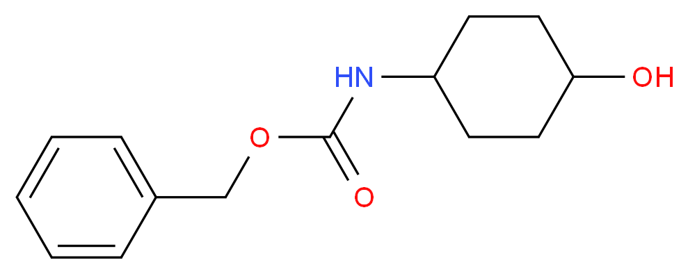 N-Cbz-4-hydroxycyclohexane_分子结构_CAS_)