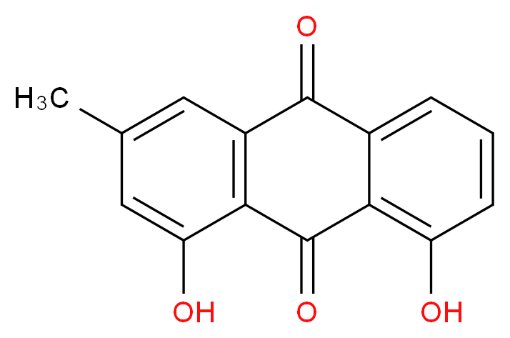 CAS_481-74-3 分子结构