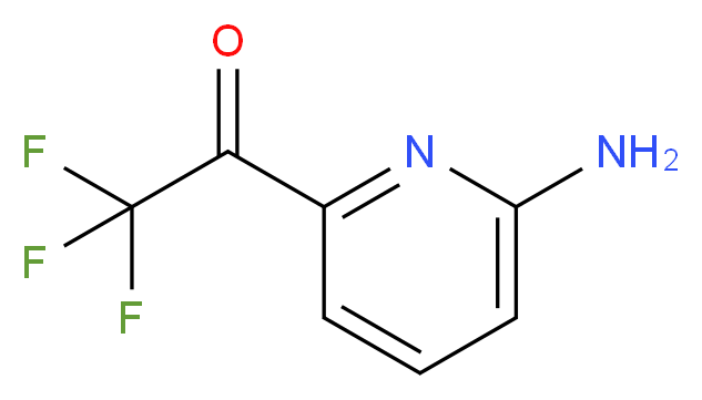 1-(6-aminopyridin-2-yl)-2,2,2-trifluoroethanone_分子结构_CAS_1060801-33-3)