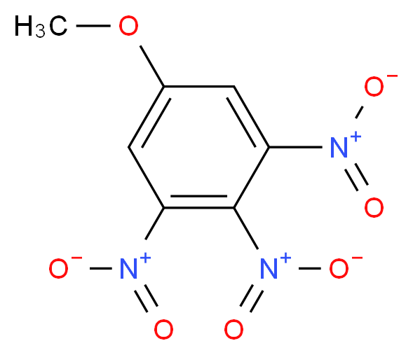 5-methoxy-1,2,3-trinitrobenzene_分子结构_CAS_606-35-9
