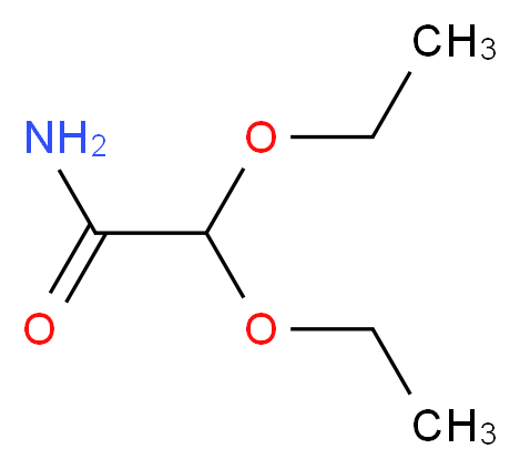 2,2-diethoxyacetamide_分子结构_CAS_61189-99-9