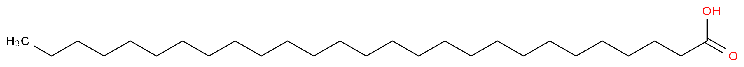 heptacosanoic acid_分子结构_CAS_7138-40-1