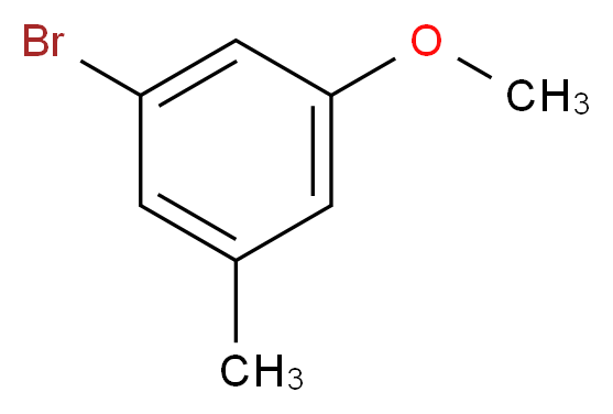 1-Bromo-3-methoxy-5-methylbenzene_分子结构_CAS_262450-65-7)