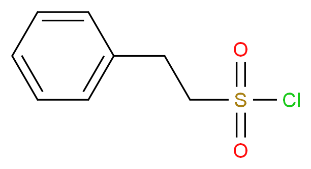 2-Phenyl-ethanesulfonyl chloride_分子结构_CAS_4025-71-2)