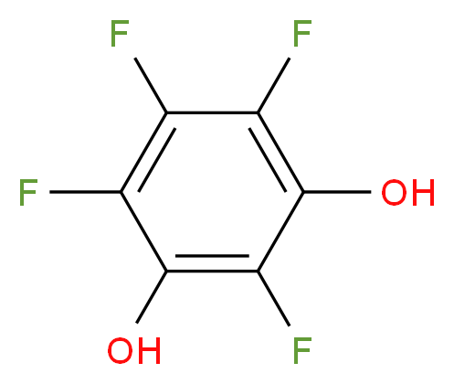 Tetrafluorobenzene-1,3-diol_分子结构_CAS_16840-25-8)