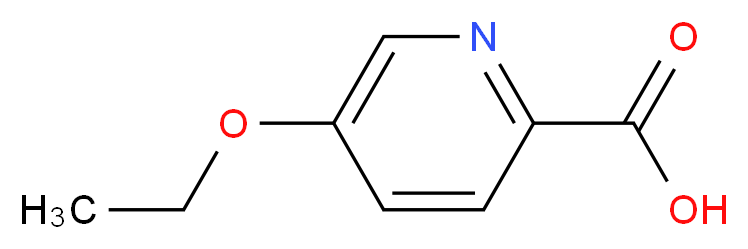 5-ethoxypyridine-2-carboxylic acid_分子结构_CAS_98353-08-3