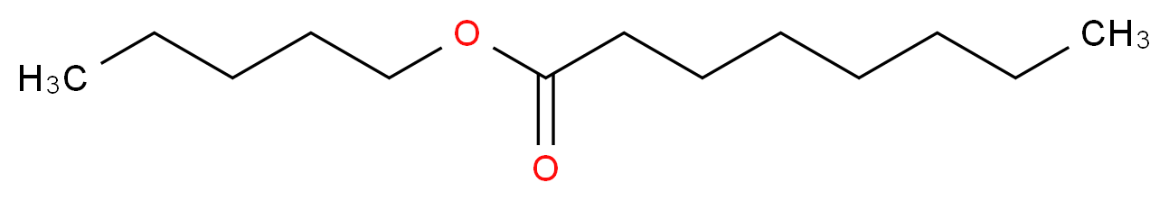 辛酸戊酯_分子结构_CAS_638-25-5)