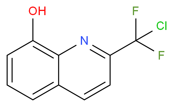 2-(chlorodifluoromethyl)-8-quinolinol_分子结构_CAS_264920-45-8)