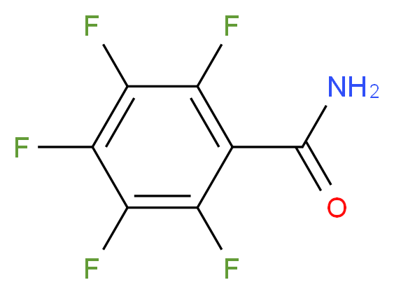 2,3,4,5,6-Pentafluorobenzamide_分子结构_CAS_652-31-3)