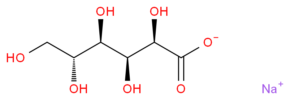 Sodium Gluconate_分子结构_CAS_527-07-1)