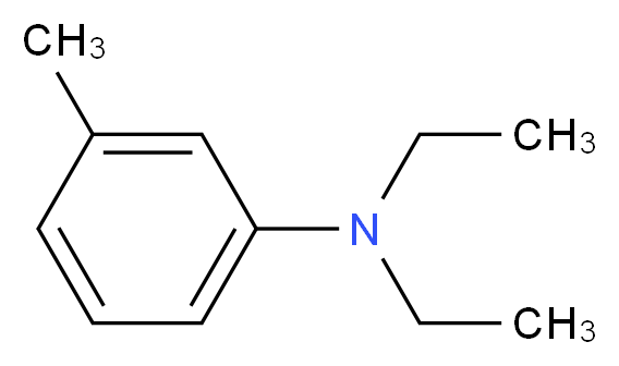 N,N-Diethyl-m-toluidine_分子结构_CAS_91-67-8)