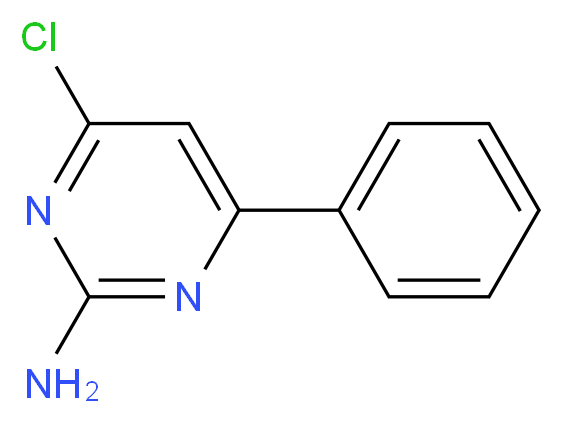 4-chloro-6-phenylpyrimidin-2-amine_分子结构_CAS_)