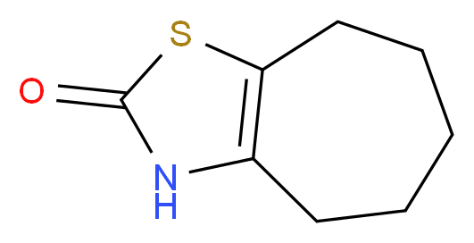 2H,3H,4H,5H,6H,7H,8H-cyclohepta[d][1,3]thiazol-2-one_分子结构_CAS_)