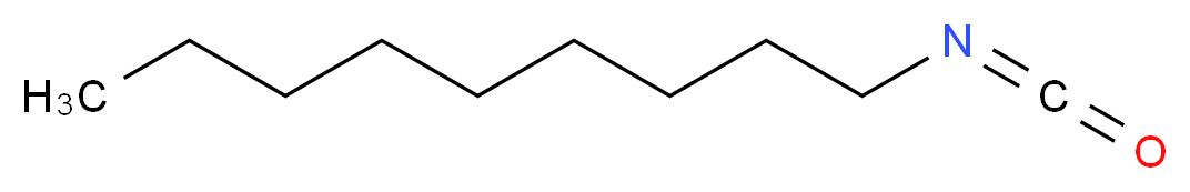 1-isocyanatononane_分子结构_CAS_4184-73-0