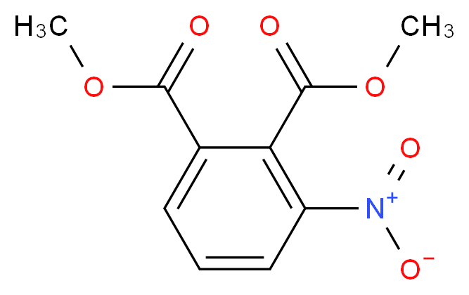 1,2-dimethyl 3-nitrobenzene-1,2-dicarboxylate_分子结构_CAS_13365-26-9