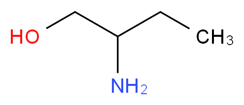 (±)-2-氨基-1-丁醇_分子结构_CAS_96-20-8)