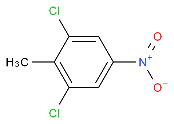 2,6-Dichloro-4-nitrotoluene_分子结构_CAS_7149-69-1)