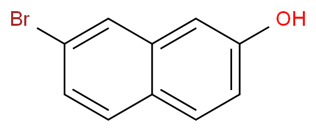 7-bromonaphthalen-2-ol_分子结构_CAS_116230-30-9