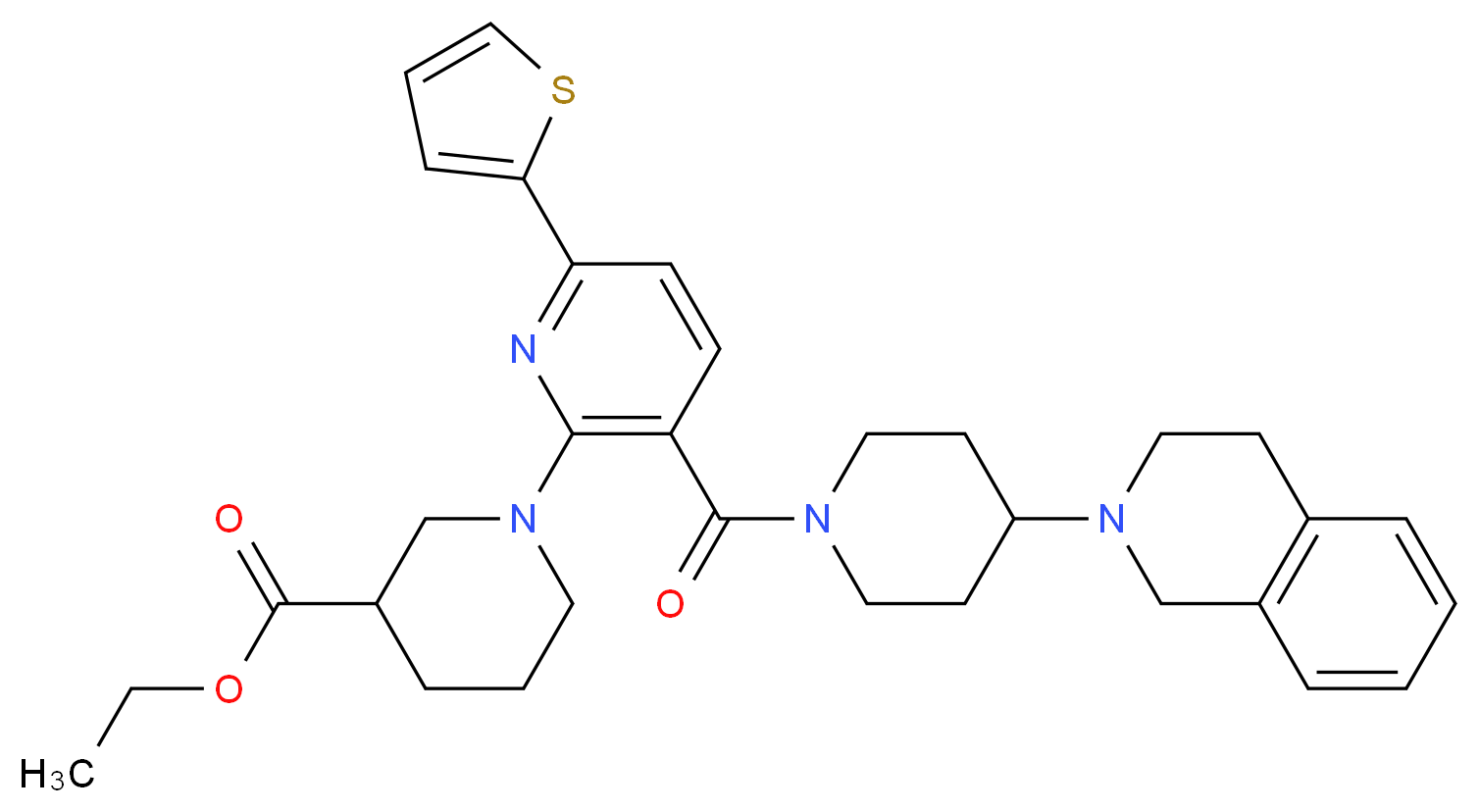 CAS_ 分子结构