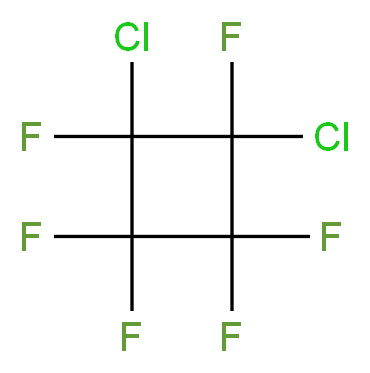 1,2-Dichlorohexafluorocyclobutane 97%_分子结构_CAS_356-18-3)