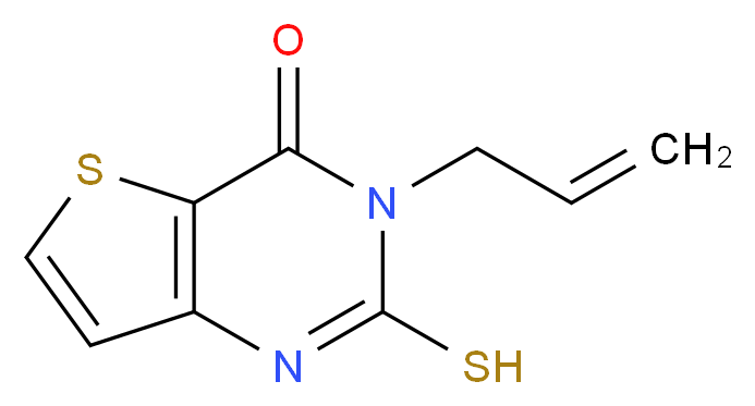 3-allyl-2-mercaptothieno[3,2-d]pyrimidin-4(3H)-one_分子结构_CAS_120079-81-4)