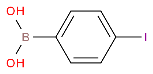 4-碘苯硼酸_分子结构_CAS_5122-99-6)