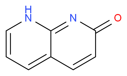 8H-1,8-Naphthyridin-2-one_分子结构_CAS_15936-09-1)