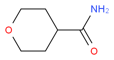 Tetrahydro-2H-pyran-4-carboxamide 98%_分子结构_CAS_344329-76-6)