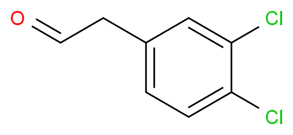 2-(3,4-Dichlorophenyl)acetaldehyde_分子结构_CAS_93467-56-2)