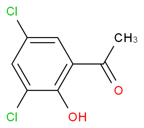 1-(3,5-dichloro-2-hydroxyphenyl)ethanone_分子结构_CAS_)