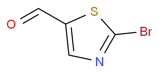 2-Bromo-1,3-thiazole-5-carboxaldehyde 98%_分子结构_CAS_464192-28-7)