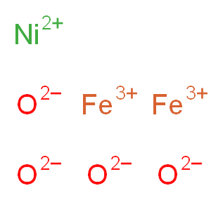 氧化镍铁, tech._分子结构_CAS_12168-54-6)