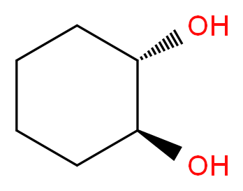 trans-1,2-Cyclohexanediol_分子结构_CAS_1460-57-7)