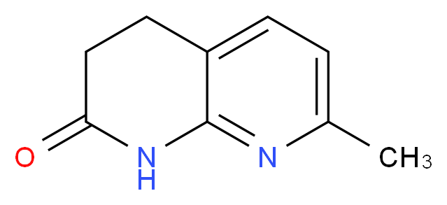 7-methyl-3,4-dihydro-1,8-naphthyridin-2(1H)-one_分子结构_CAS_959616-99-0)