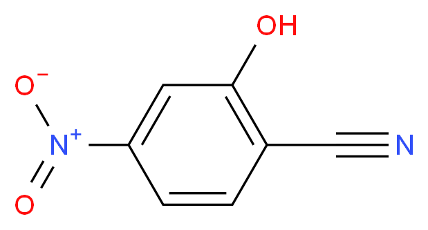 2-hydroxy-4-nitrobenzonitrile_分子结构_CAS_39835-14-8