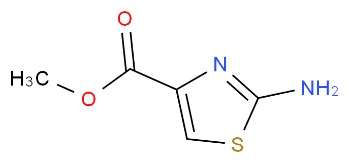 Methyl 2-Aminothioazole-4-carboxylate_分子结构_CAS_118452-04-3)